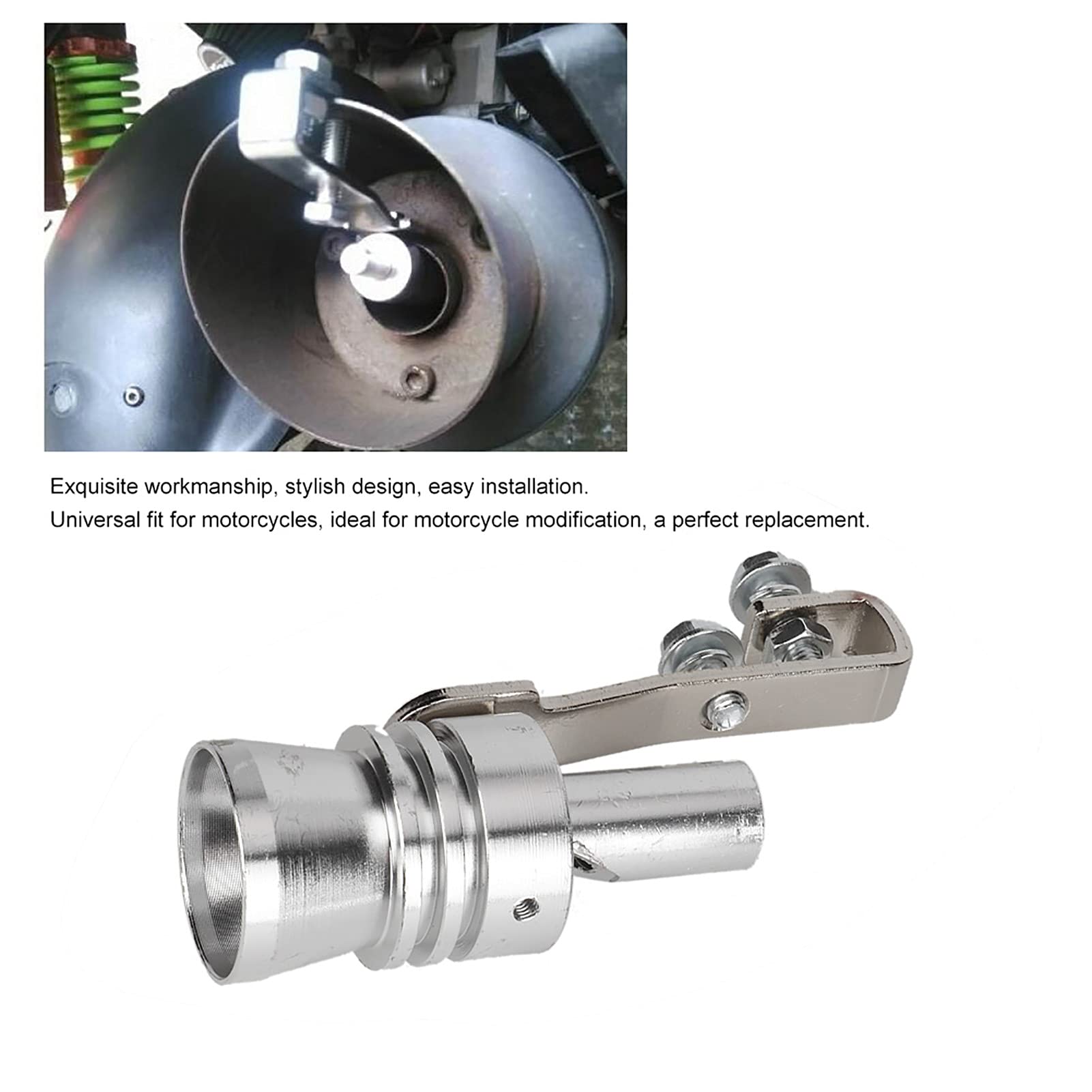 Universal Turbo Sound Auspuff Pfeife - Aluminium Für Auto Sound