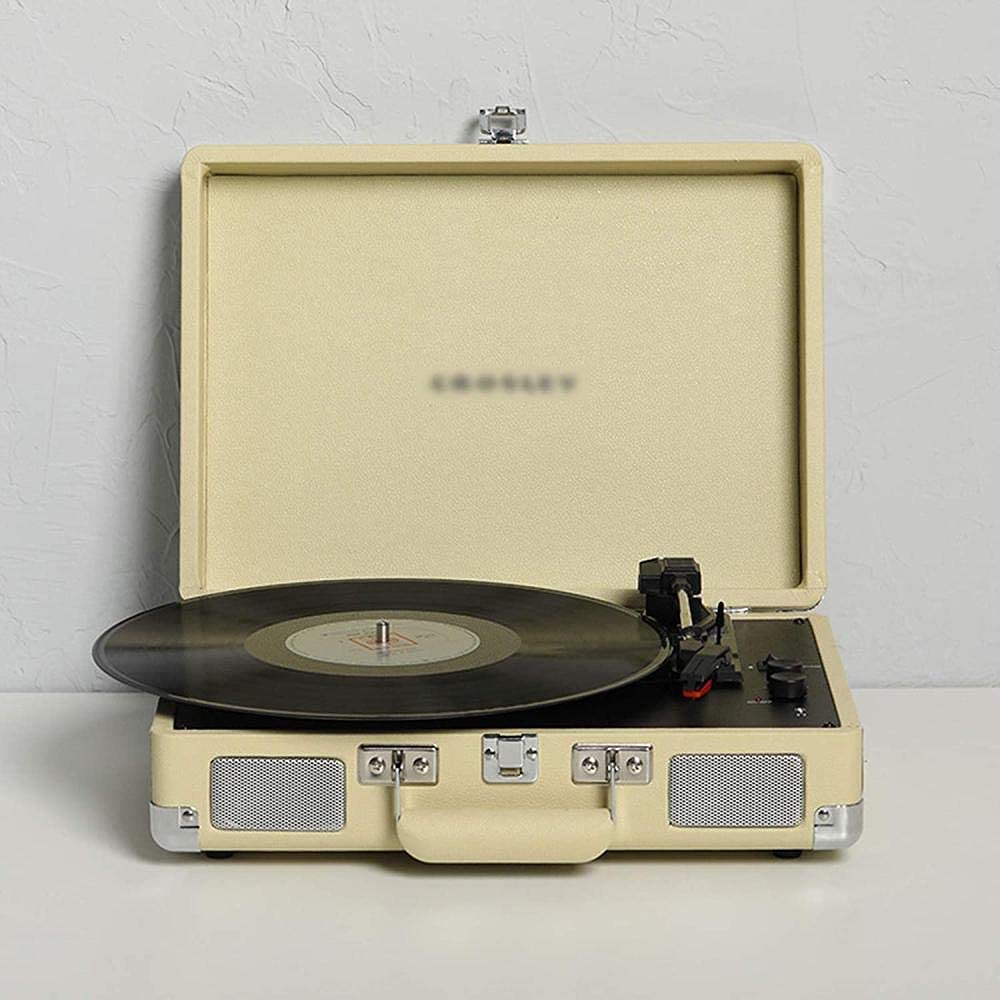 Giocatori di Dischi, Lettore discografico in Vinile retrò, Player Record Turnable Portable Bluetooth Fonograph con Build (Fonograph Vintage) kxtmm