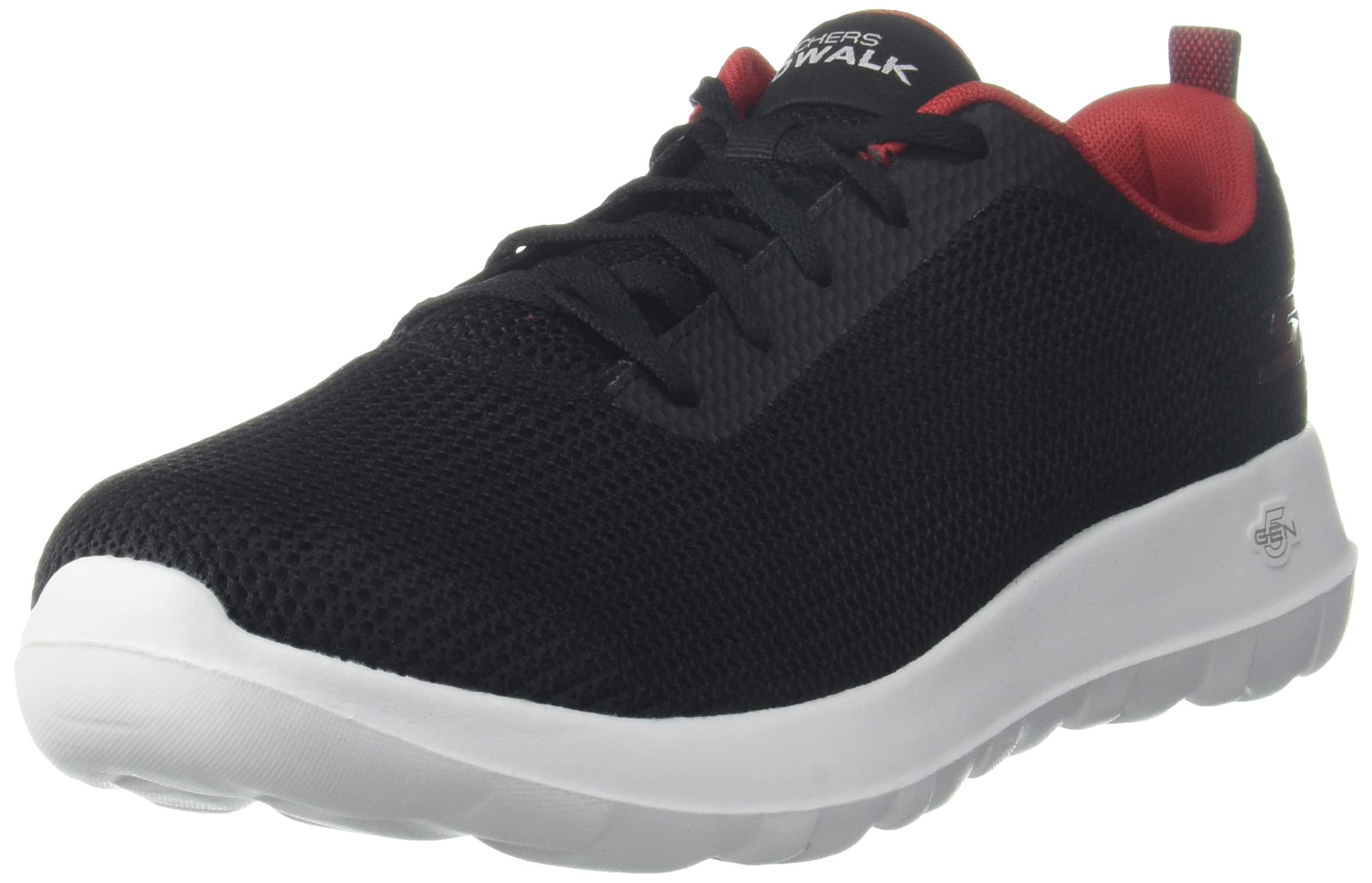 Skechers Mens GO Walk MAX Black/RED Walking Shoe - 6 UK (54639) (B09XXQWQGW) Amazon Price History, Amazon Price Tracker