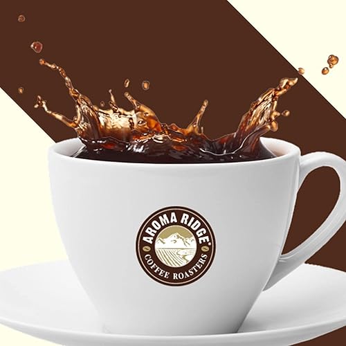 Miniatura 10 de Aroma Ridge Café descafeinado de avellana hawaiana, proceso de agua suizo, 100% granos arábica, tostado medio, 16 onzas de grano entero