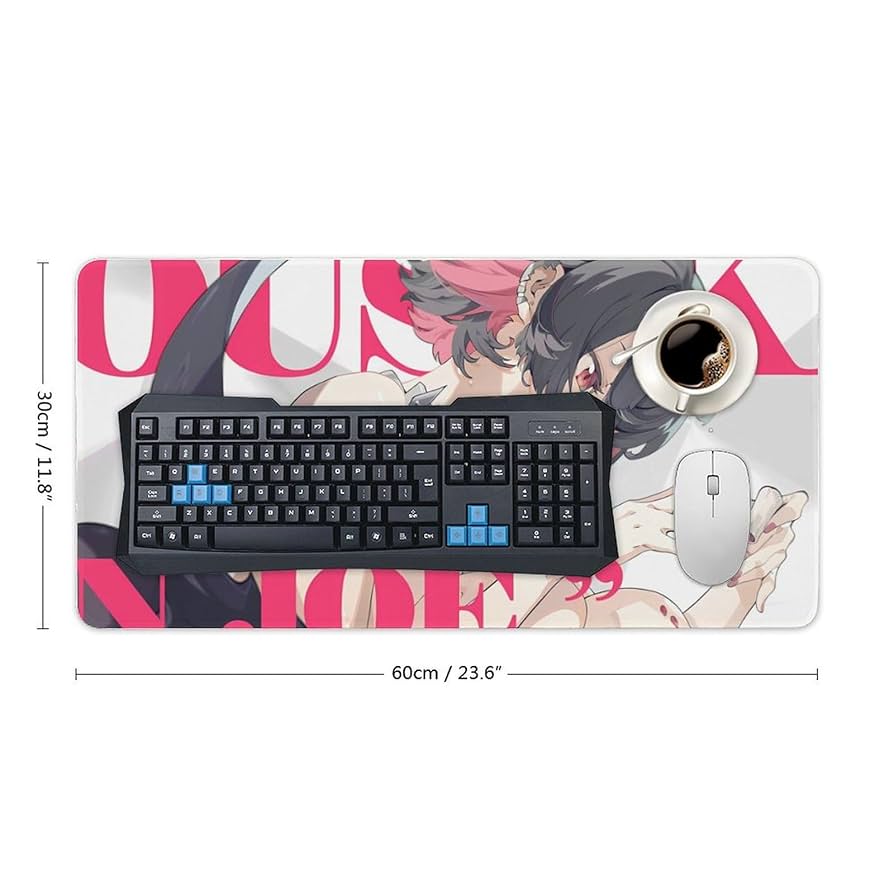 soe様「悪い子と作業タイム？」半身マウスパッド(エルベ)周年