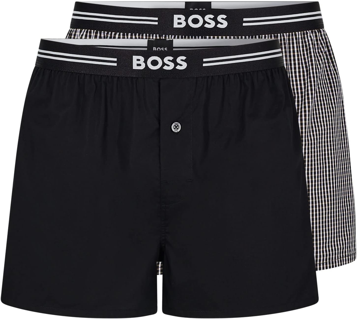 BOSS NOS CW 2P Boxer Ai Pantaloncini, Open Blue 470, S (Pacco Da 2) Uomo