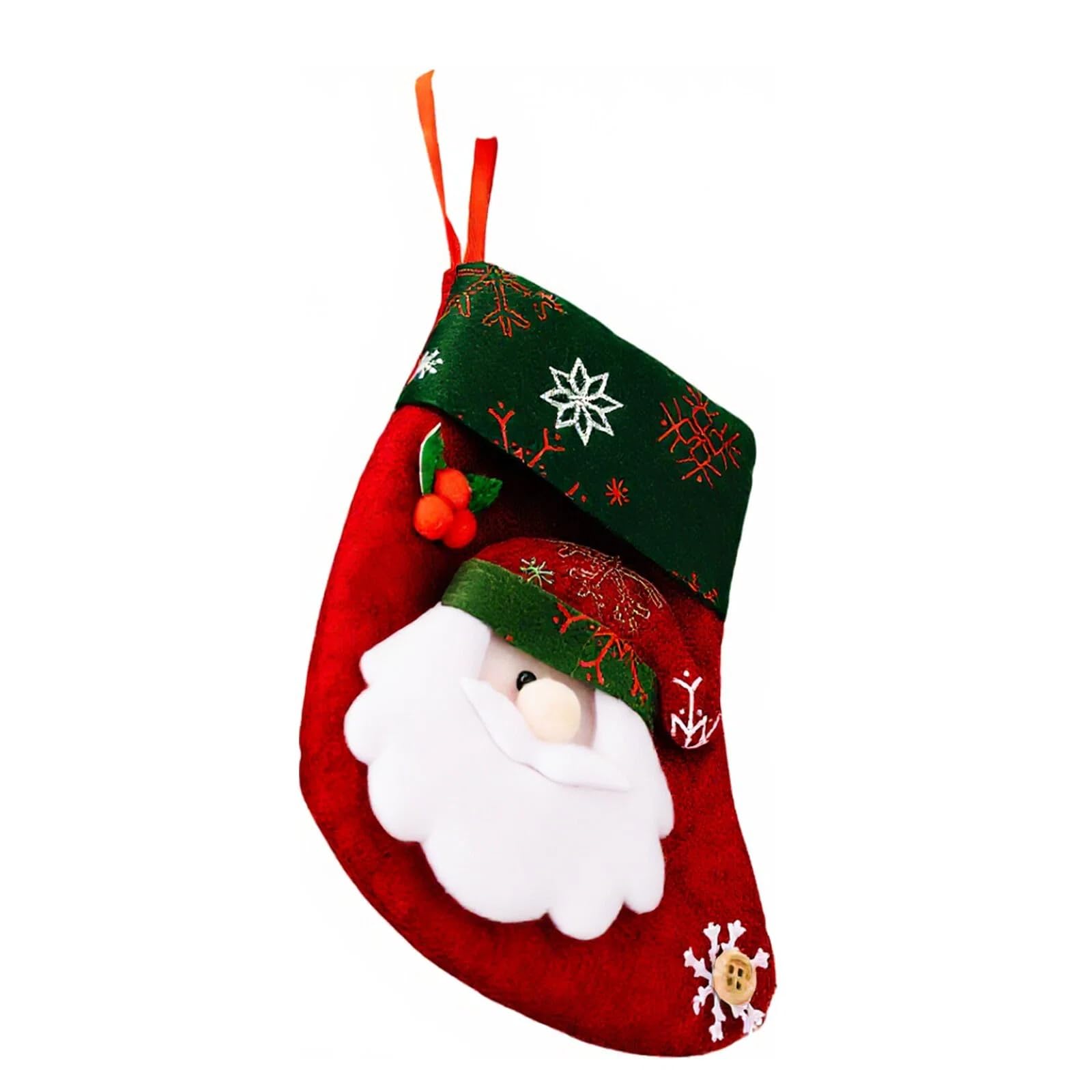 Christmas Stockings, Gift Bags, Candy, Snowman, Deer Decorations
