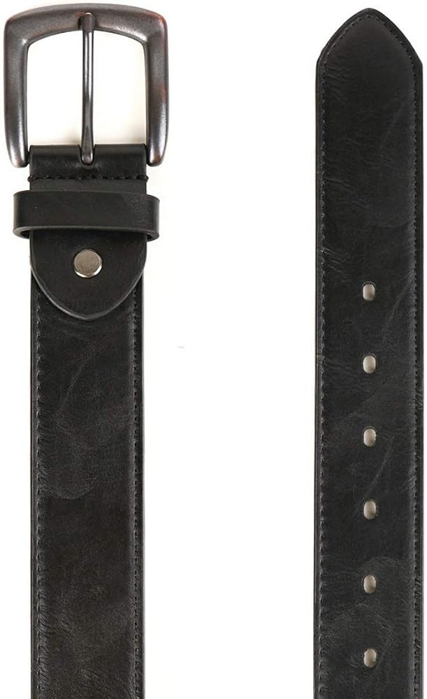 Amazon | メンズベルト ビッグ&トール ブラックブラウン、36インチ~72