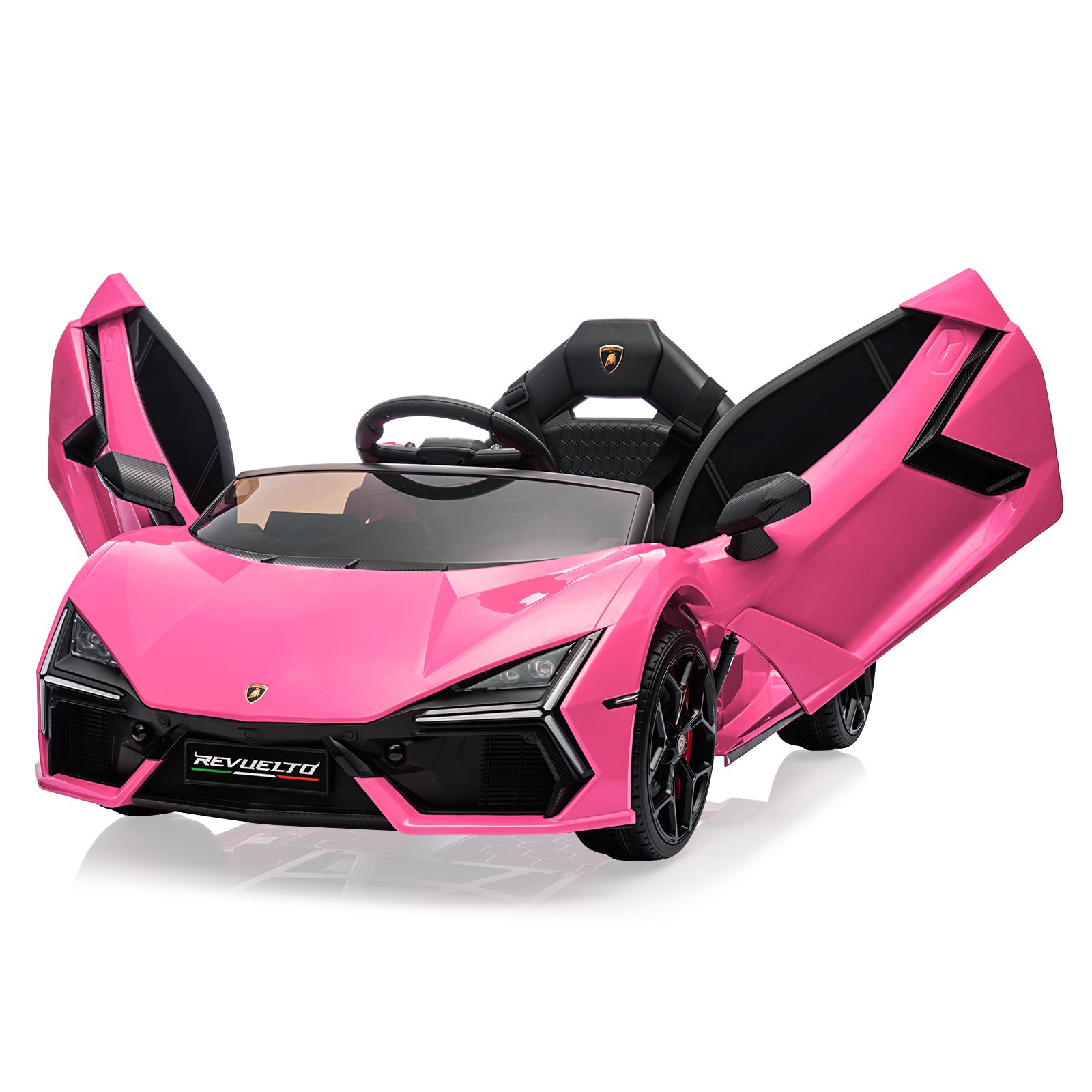 Hetoy 12V Kids Ride On Car, Licensed Lamborghini Revuelto Electric Car for Ki...