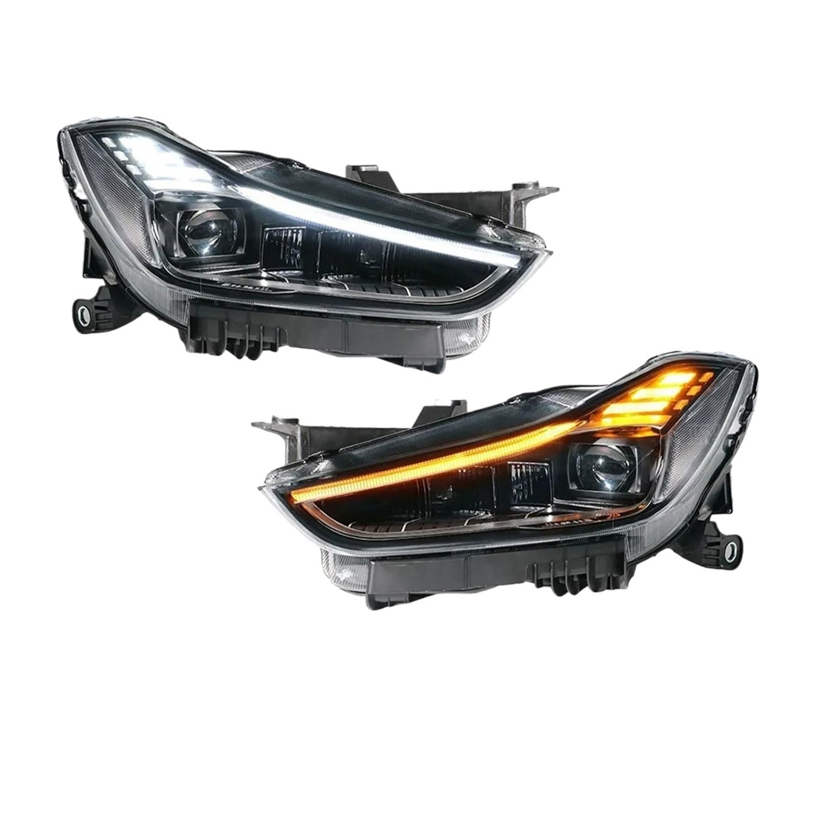 Amazon | 車用ライト、マセラティ ギブリ ヘッドライト 2014-2019 フル