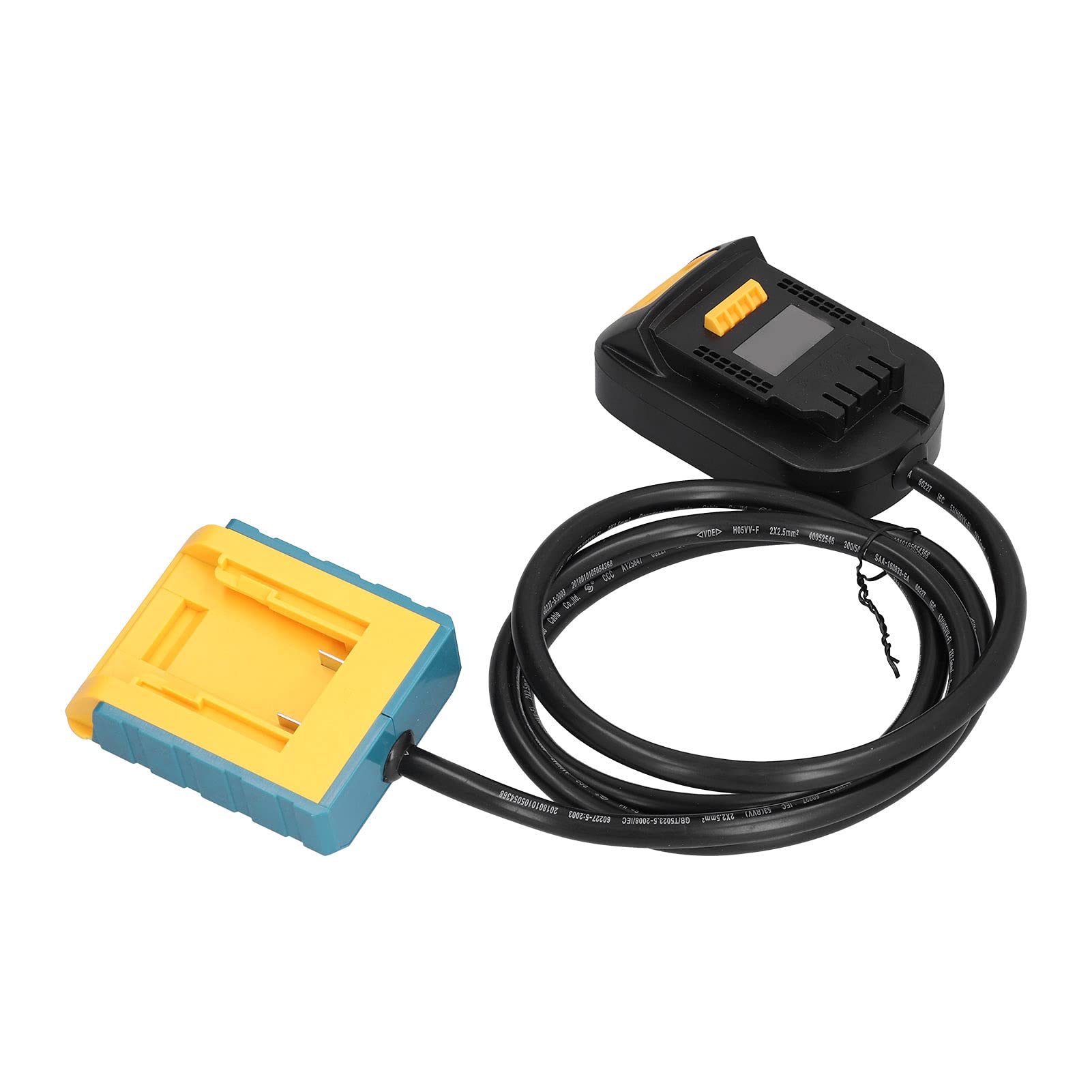 Adaptador Torvex, Adaptador de batería de Litio Convertidor de Montaje Remoto con Cable de extensión de 1,5 m para reducción de Peso de Herramientas eléctricas portátiles
