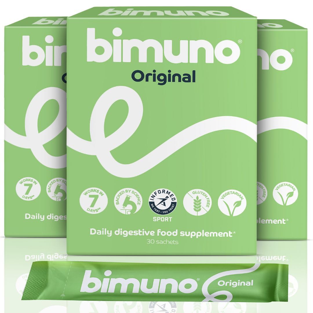 BIMUNO (Rebranding to GutSupp) Prebiotic Fibre Supplement for Gut Health | High-Fibre Tasteless Soluble Powder | Supports Digestive Function | Suitable for Women & Men | 90-Day Supply