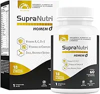 Suplemento Vitamina Para Homem Com 60 comprimidos - Supranutri
