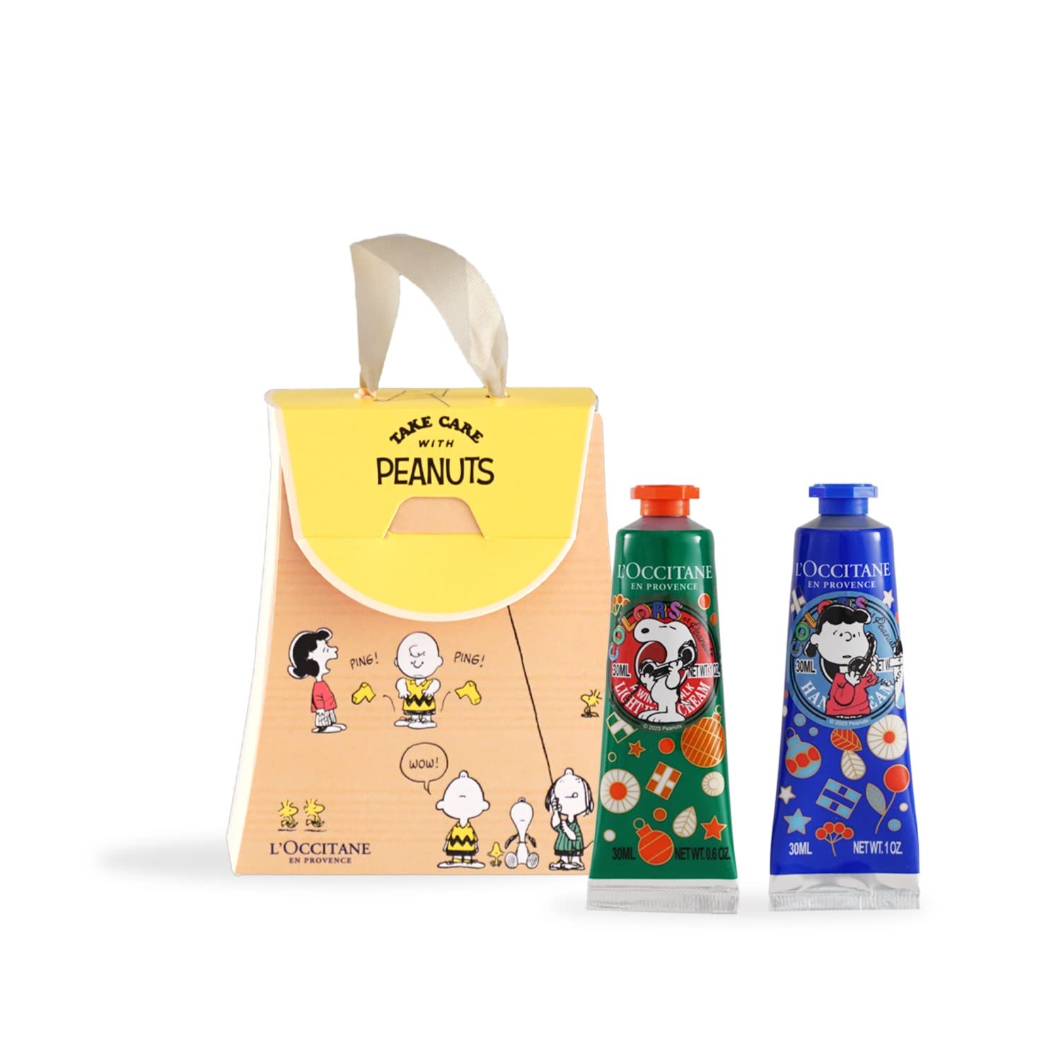 Amazon.co.jp: ロクシタン(L'OCCITANE) SNOOPY ハンドクリーム 2本