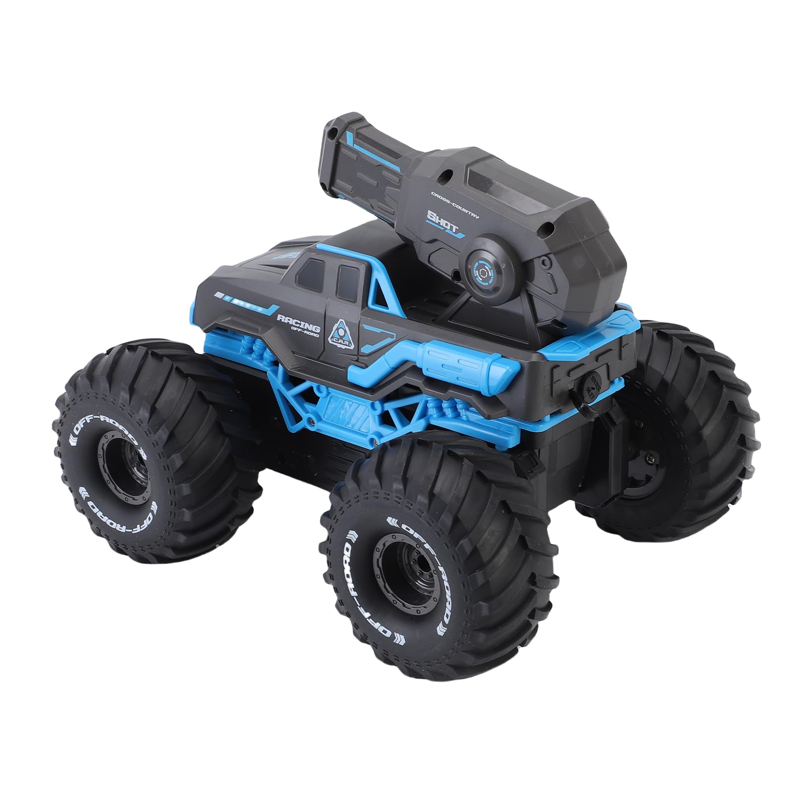 Coche anfibio RC, vehículo teledirigido por agua y terrestre con función de pulverización de agua, camión de juguete todoterreno con reconocimiento de gestos, AUT teledirigido para niños y