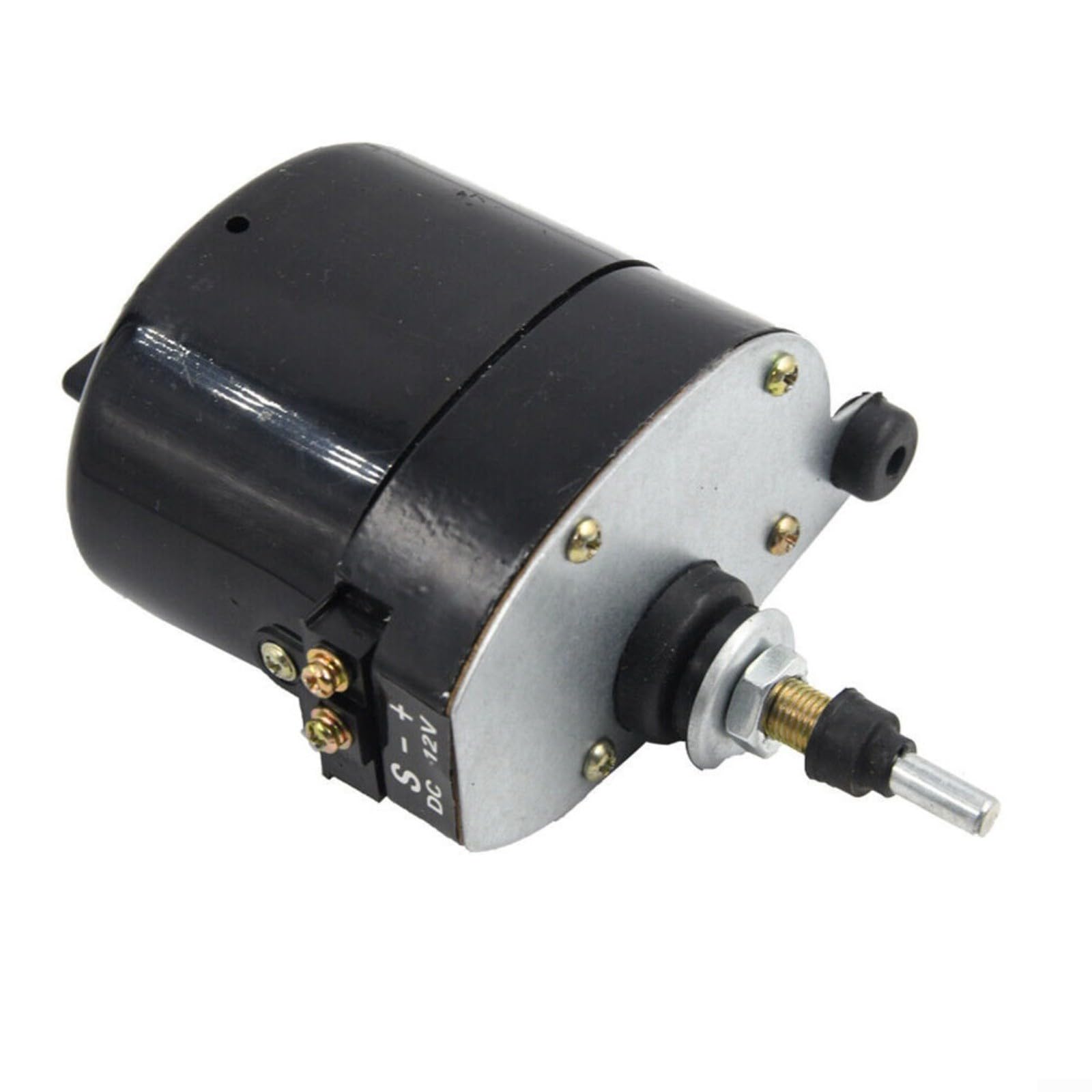 Moteur d'essuie-glace 12 V, essuie-glace universel compatible avec 01287358/7731000001/0390506510 pour bateaux de pêche et tracteurs de camping-cars, caravane-ATV-UTV (moteur)