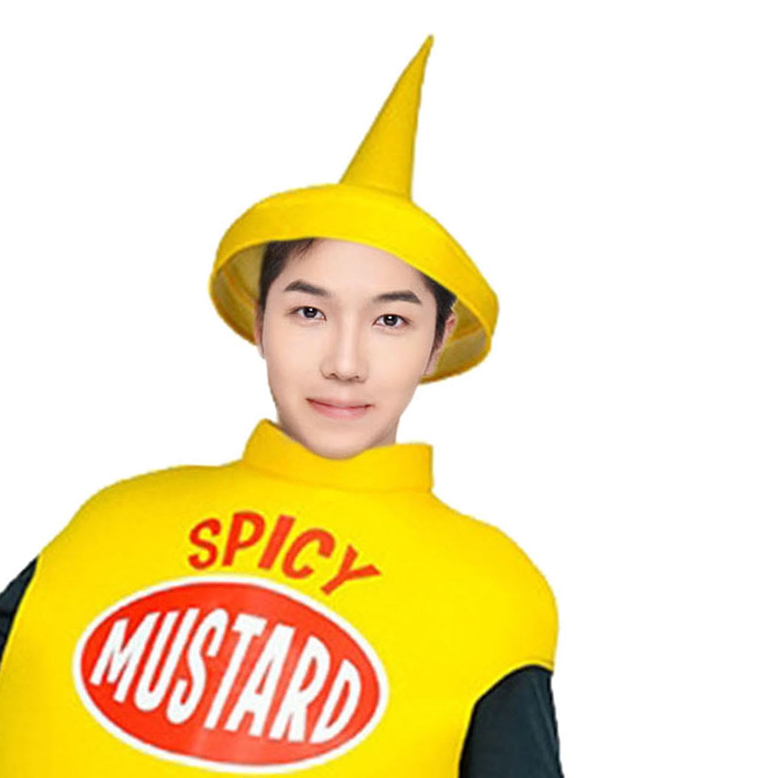 F Fityle Costume senape per adulti Abbigliamento Novità Costume da spettacolo Travestimento