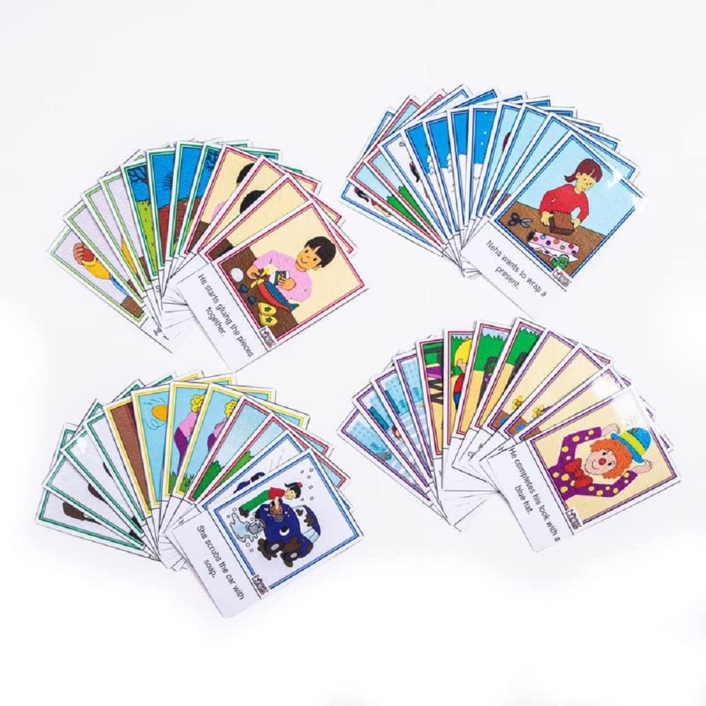 Monkey Minds/Order & Sequence - Picture Sequencing - 4 Cards/Early Educational Toy and Learning Activity/Concept of Sequencing, Early Literacy and Numeracy Skills -Play Based Learning for Kids (B0BNBL2MG9) Amazon Price History, Amazon Price Tracker