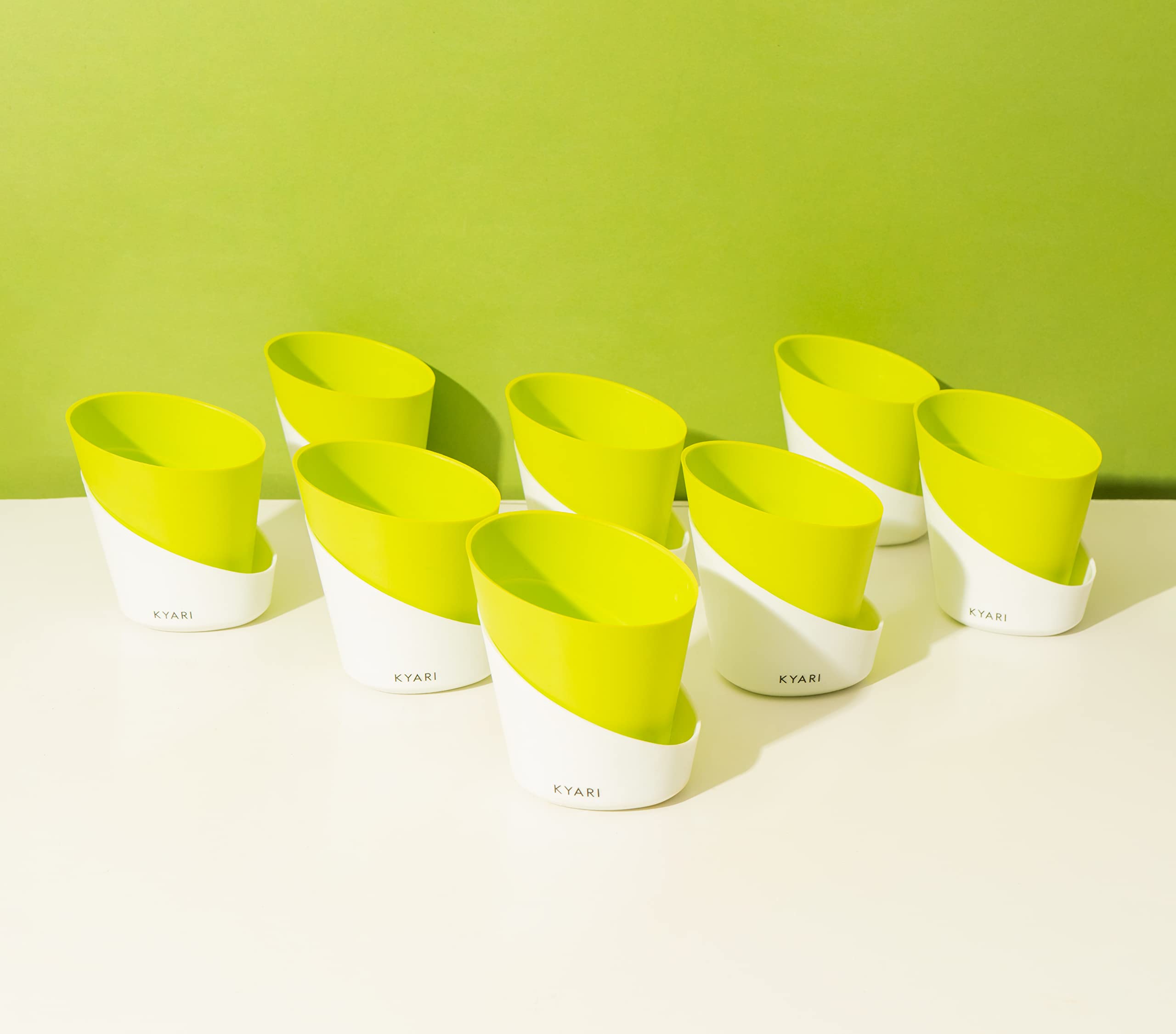 Magenta Self-Watering Pots - 8 Pack for Indoor Plants -8