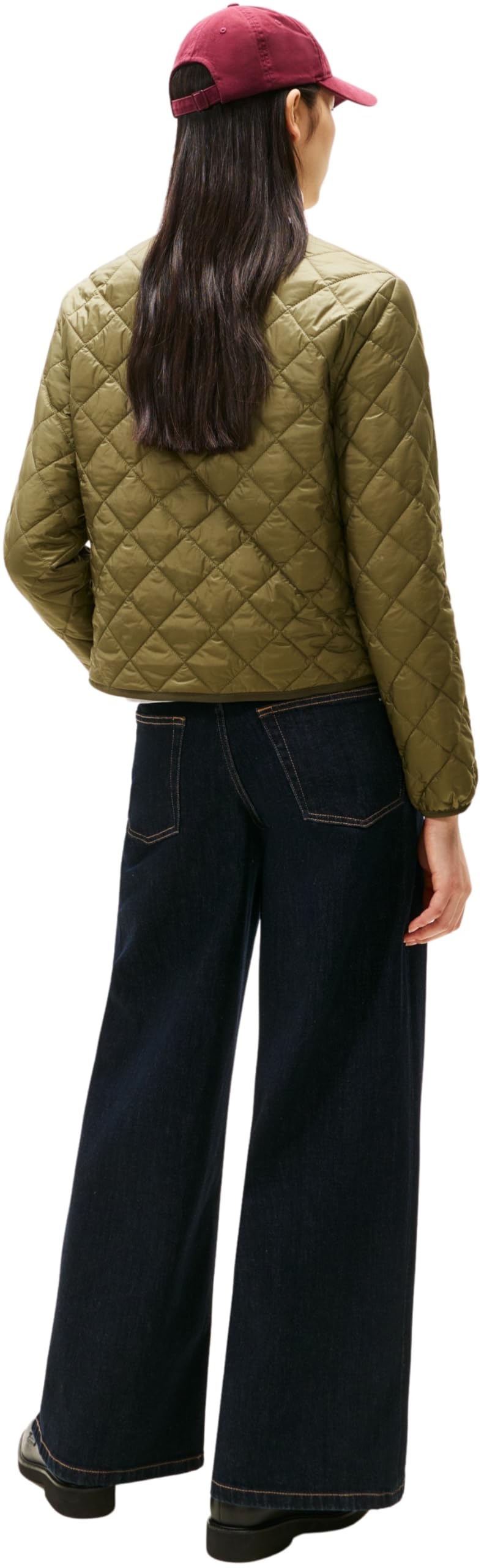 Tommy Hilfiger Damen Steppjacke Padded Quilted Wasserabweisend - 3