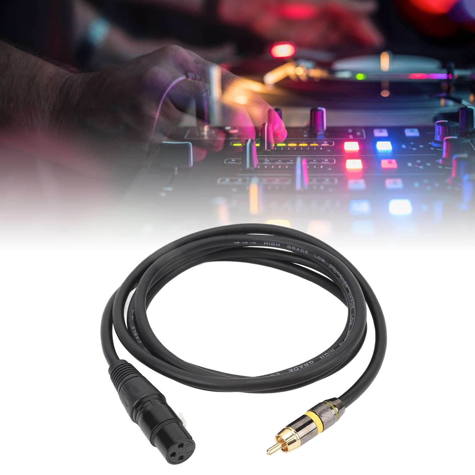 Filo 6 Mm Cavo Microfono CablesOnline 6 Piedi - , Per Uso Professionale Mini XLR Femmina A XLR Maschio - Foto 10