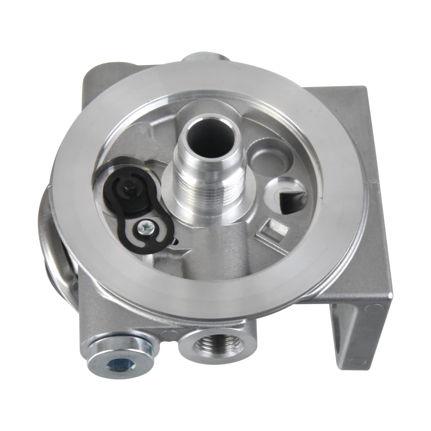 febi bilstein 176223 Kraftstoffhandpumpe mit Halter und Filtergehäusedeckel, 1 Stück