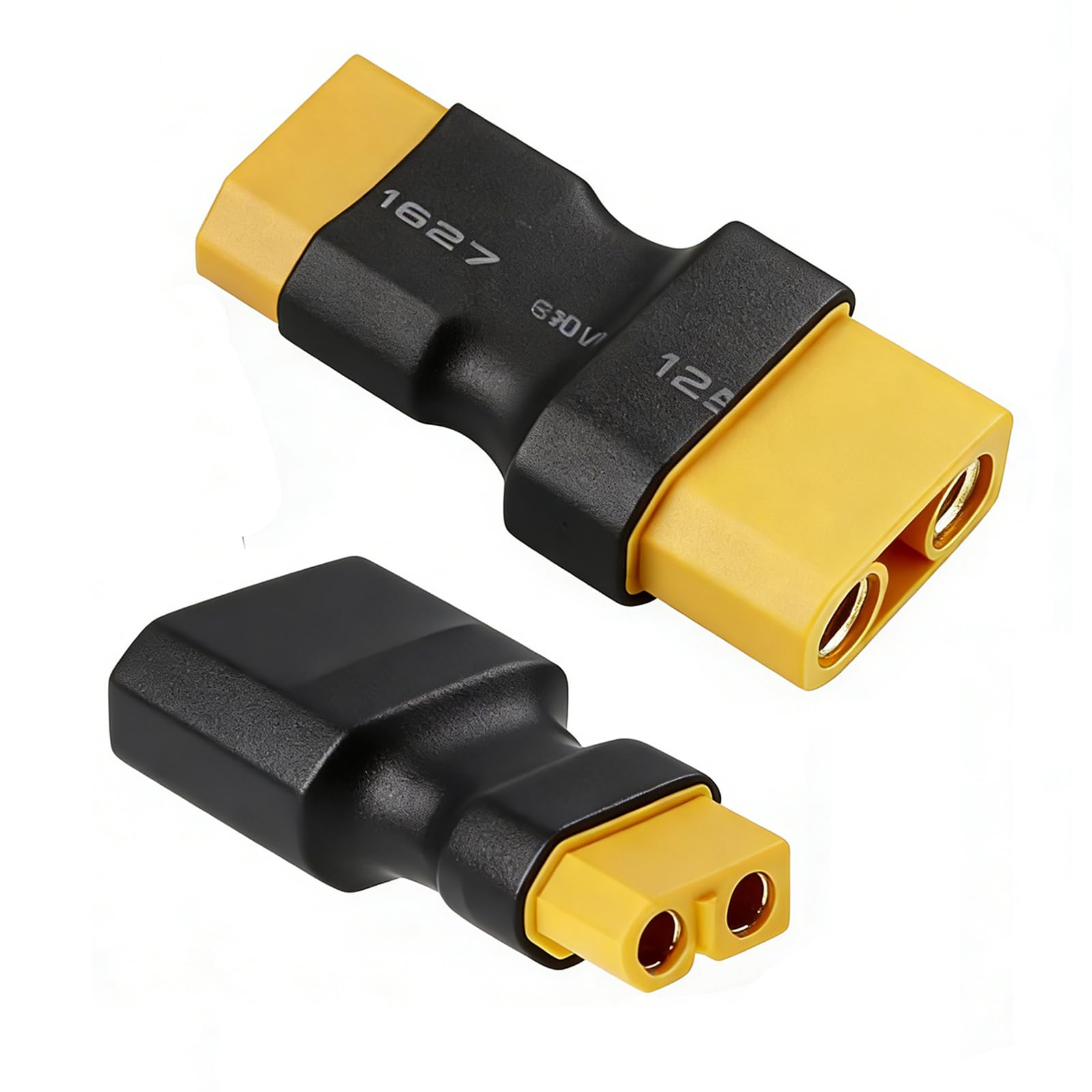Powice 2 sztuki XT90 do XT60 adapter wtyczki, XT90 wtyczka do gniazda XT60