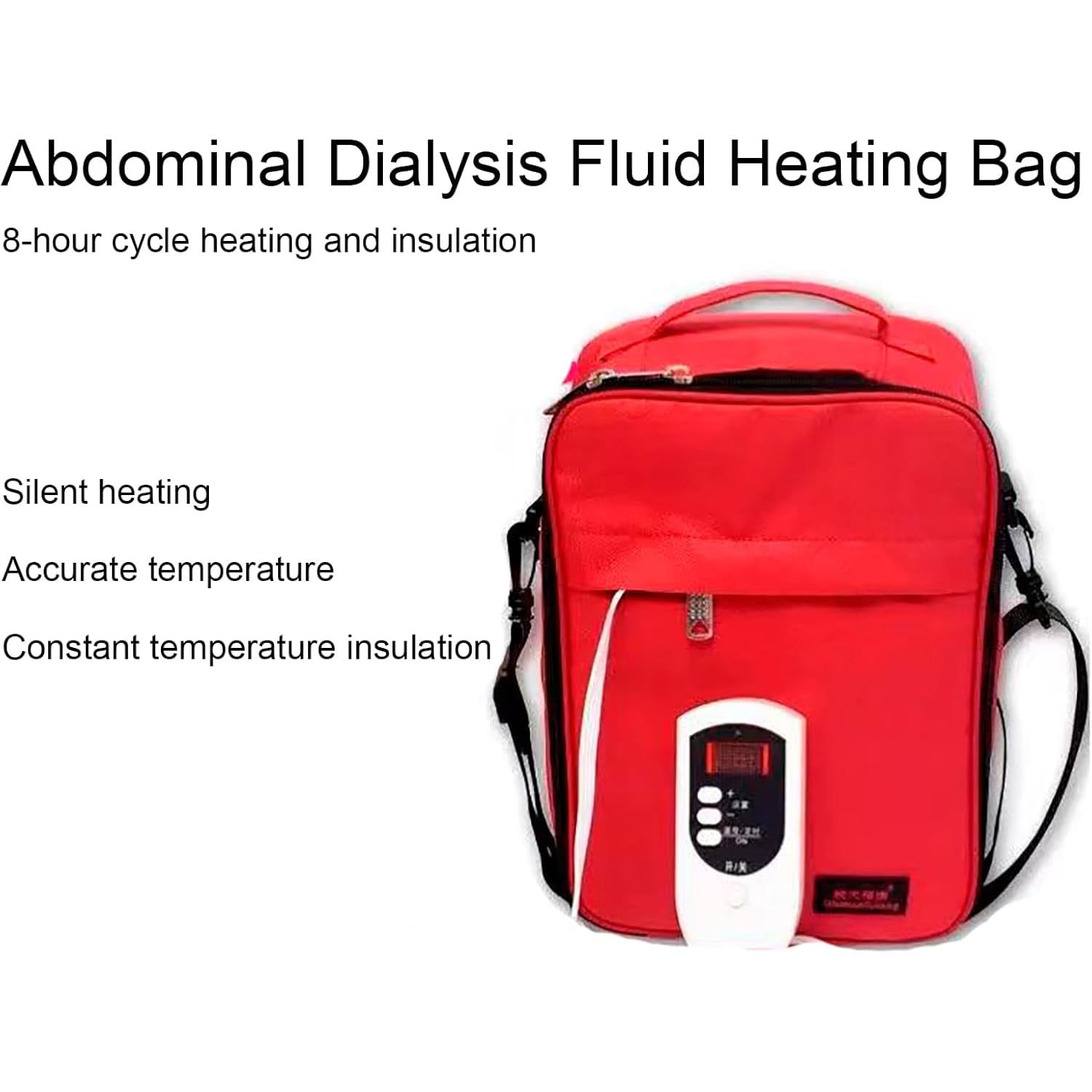 Abdominal Dialyse Flüssigkeit Heizung Tasche, 2,5L Haushalt Peritoneal Dialyse Flüssigkeit konstante Temperatur Tasche, 36~45 ℃ Heizung mit Timing-Funktion, für Haus