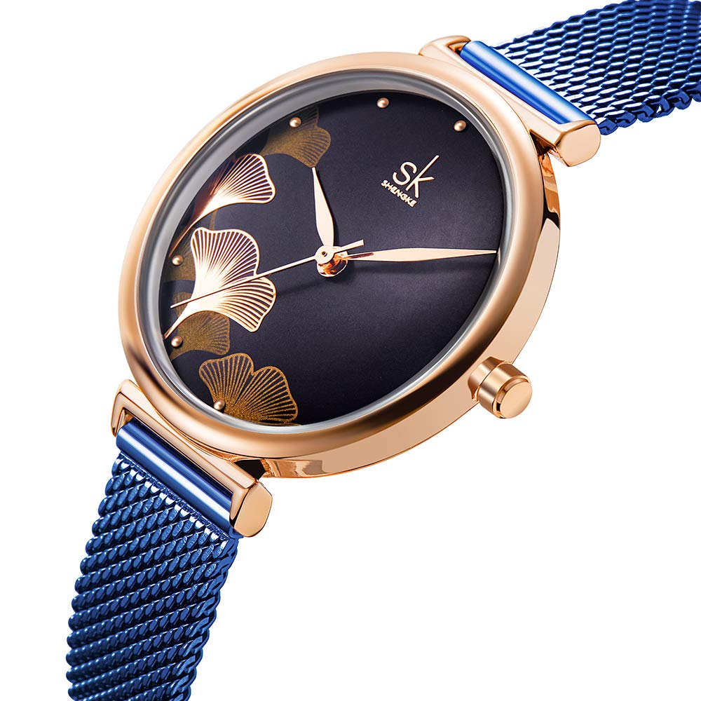 Sk Shengkesk Shengke Womens Fashion Waterproof Watch Desertcart