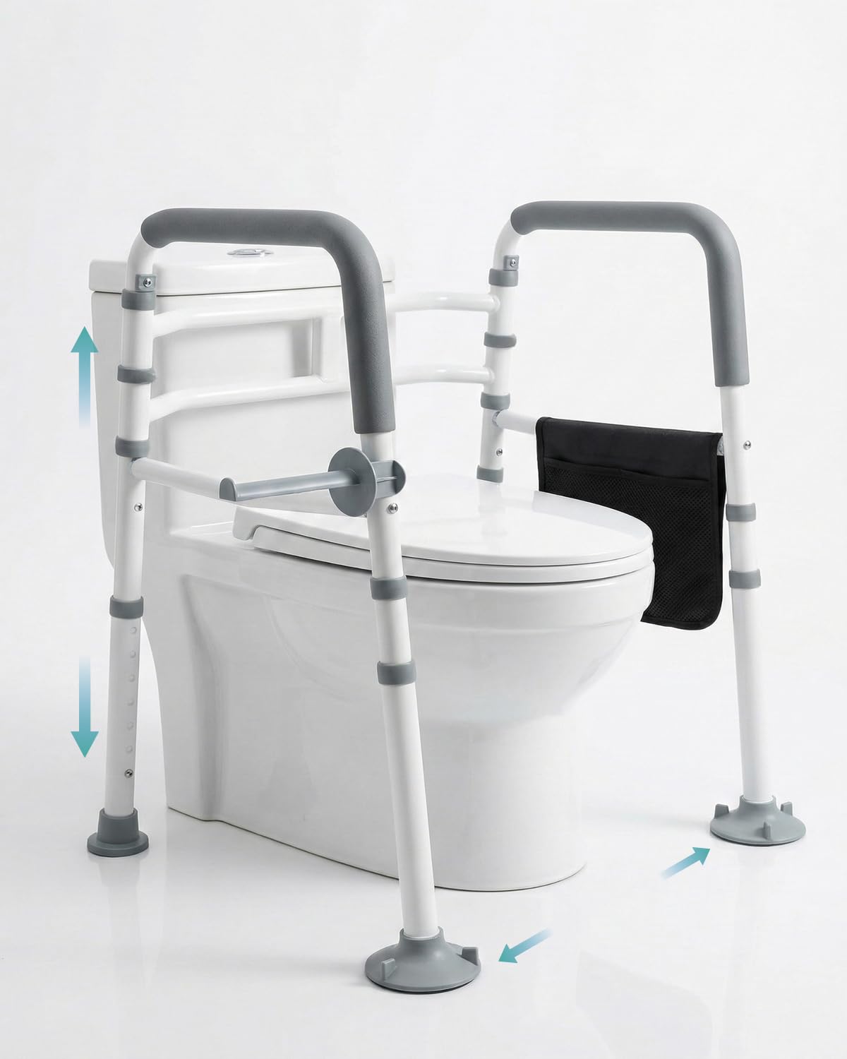 Amazon | 【ZAKULIA】 トイレ手すり 折りたたみ式 介護 立ち上がり補助
