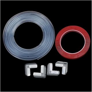 6M 20ft Safety Table Desk Edge Transparent Corner Protection Strip Collision Proof Guards Soft Softener Bump(6m)