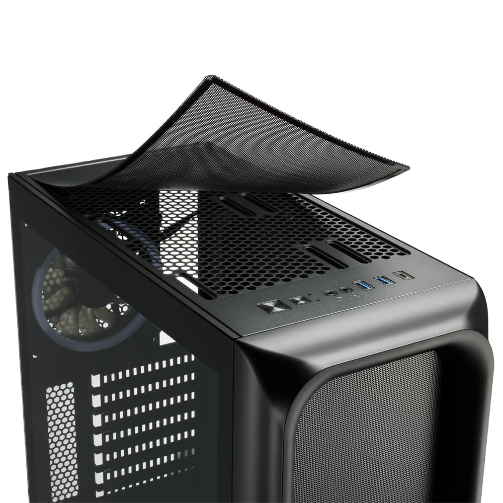 Sharkoon TK5M RGB, Caja de Ordenador para Gaming.