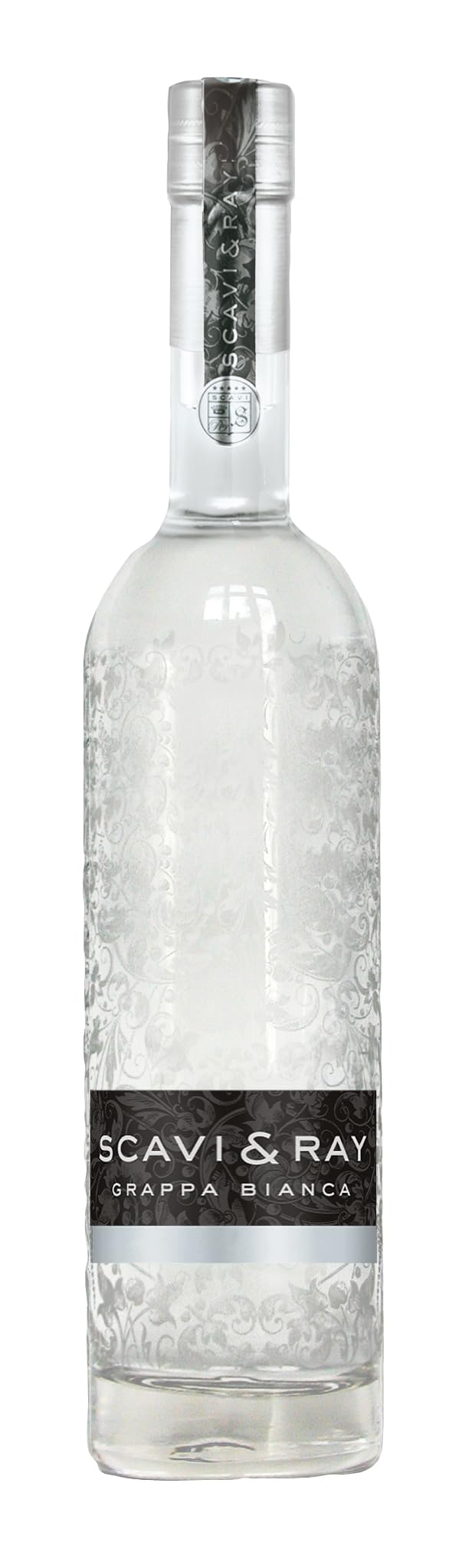 SCAVI & RAY Grappa Bianca – italienischer Tresterbrand aus erlesenen Trauben, fruchtig & blumig, Edelbrand mit 40% Vol. – Traditioneller Grappa für Genießer, perfekt als Digestif