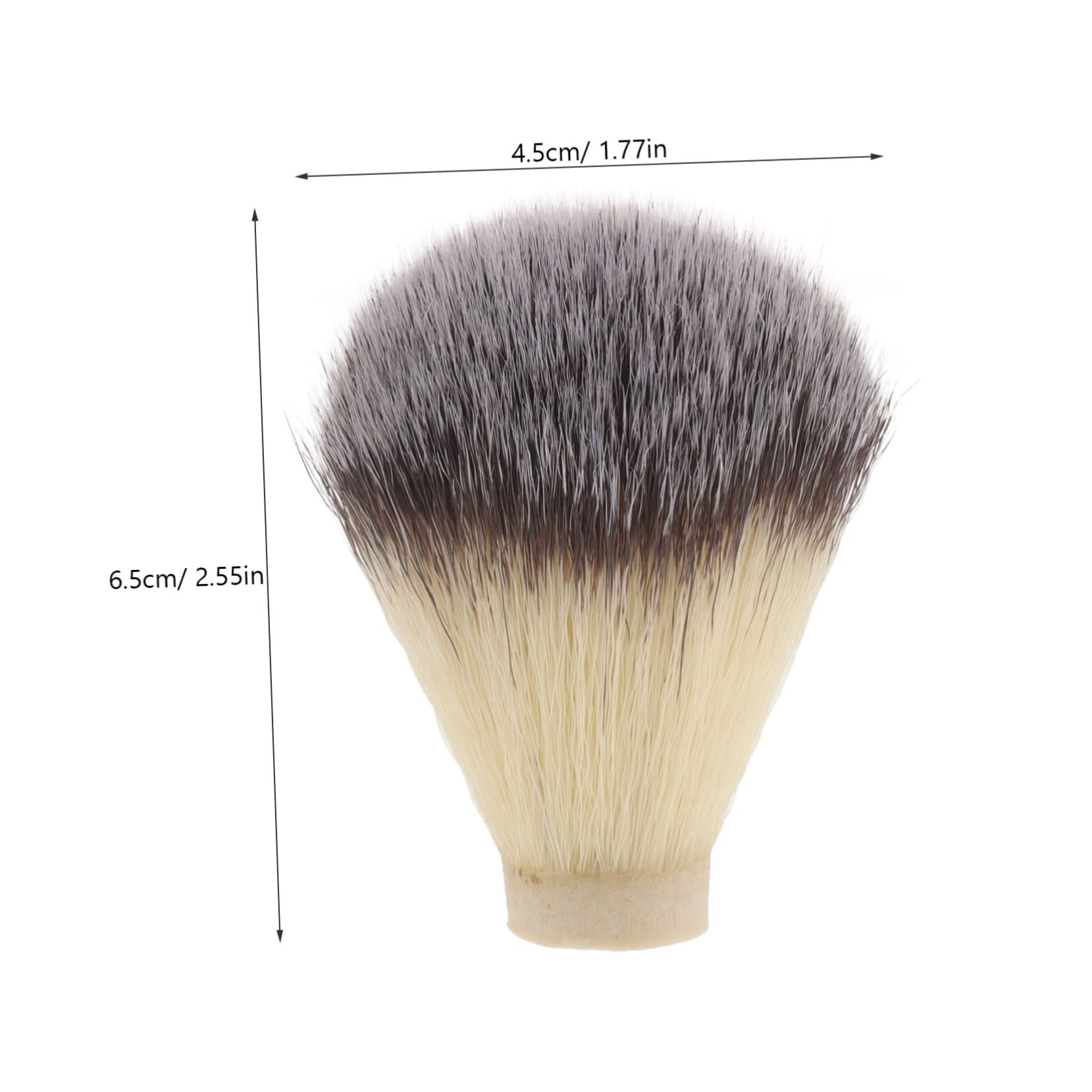 LIFKOME Professional Beard Brush Set Barber Brush Replacement Head for Men Luxury Bristle Shaving Care Supplies