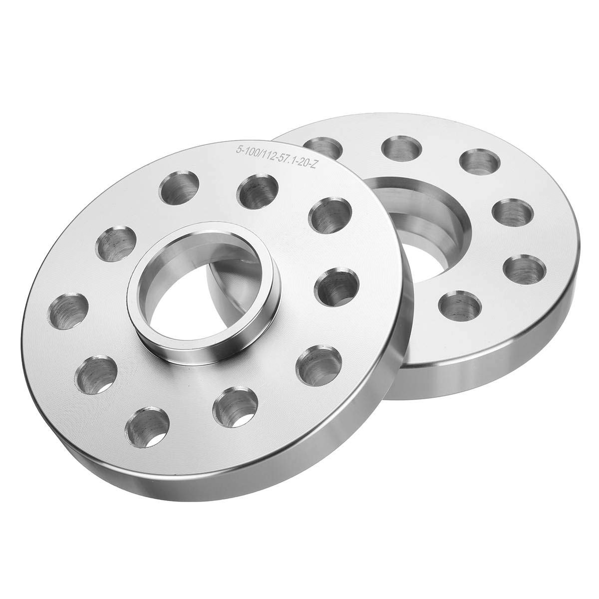 2 szt. 20mm podkładka dystansowa do kół samochodowych podkładki zestaw śrub piasty 5X112mm, dla VW, dla volkswagena, dla, 10 śrub do kół