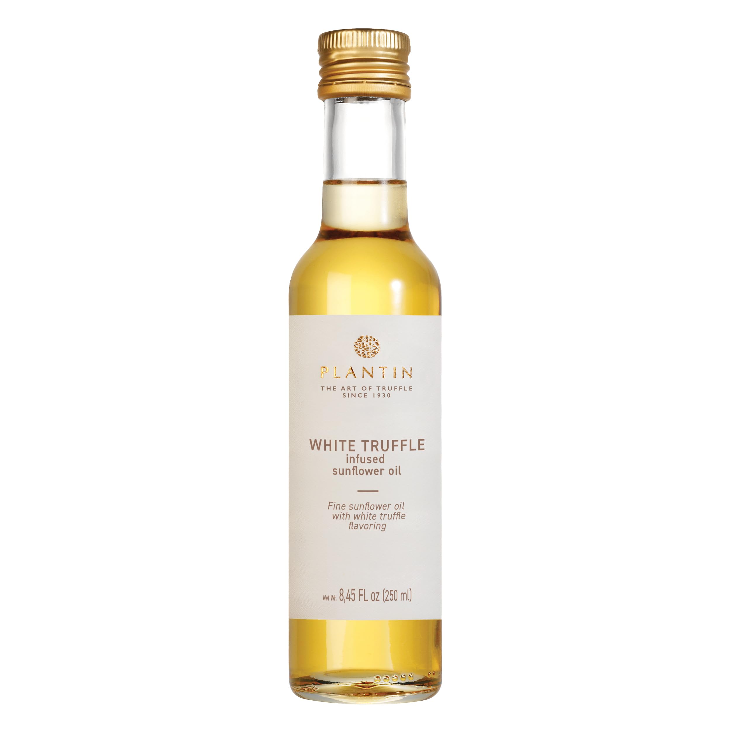 Sonnenblumenkernöl mit weißer Trüffel-Aroma (Trüffelöl), Plantin, 250 ml