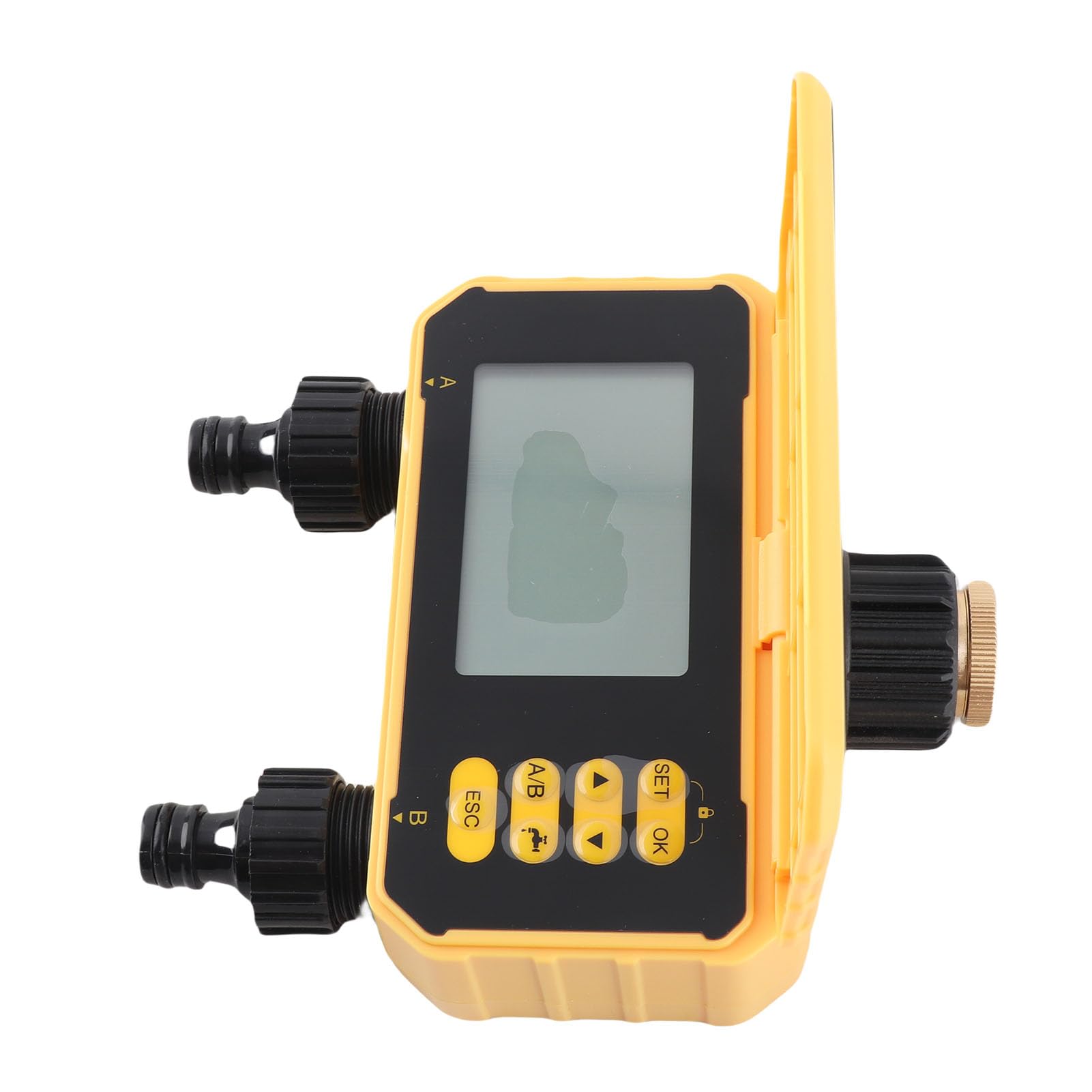 Domary Temporizador de Aspersor Solar, de Riego Automático Eficiente para Jardín, Cuidado Plantas, ABS, Adecuado para Patio, Balcón, Pared Verde del Hogar, Temporizador Agua