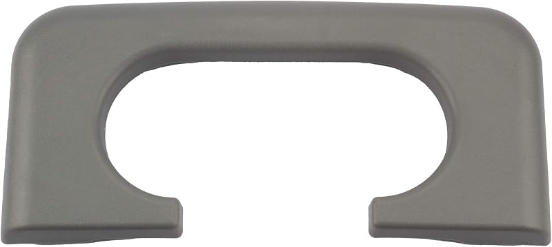 Porta-copos do console central Dasbecan para Ford F250 F350 F450 1999 a 2010 – Cinza
