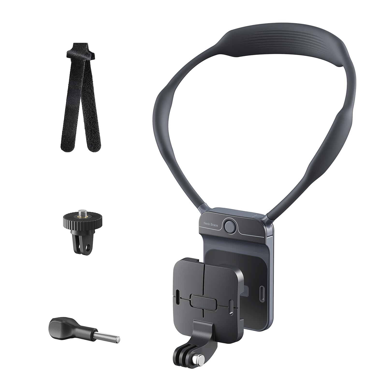 Supporto per Action Camera Al Collo con Base Magnetica Robusta e Cinghia