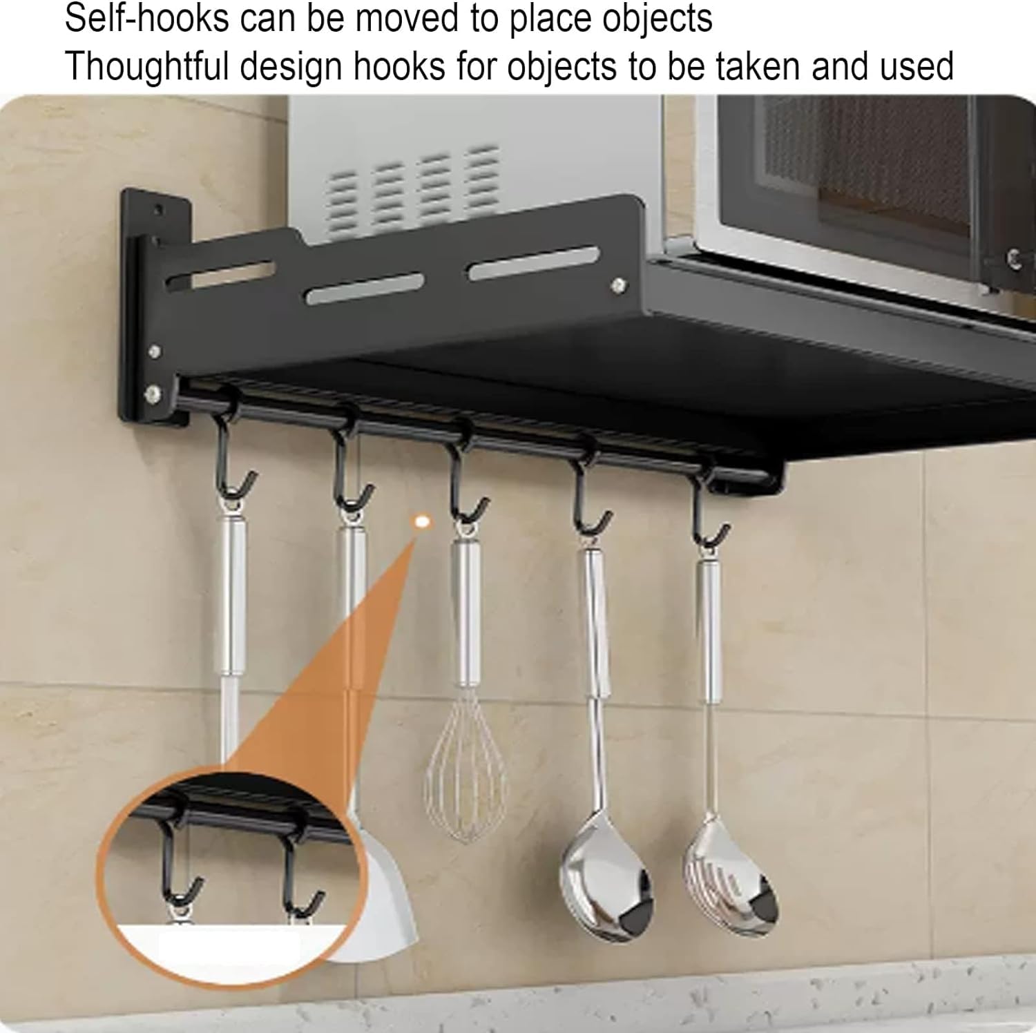 Placa de cocina para colgar en la pared con Hoo de 37 cm, para secar platos de cocina