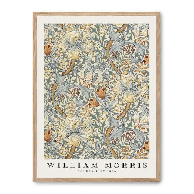 Cuadro Golden Lily FASE5 tableau mural fleurs dorees decoration interieure contemporaine