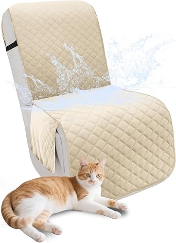 Miniatura 45 de Fundas para sofá seccional reclinable, 100% impermeables, funda para reclinable de terciopelo lavable, en forma de L, fundas para sofá reclinable