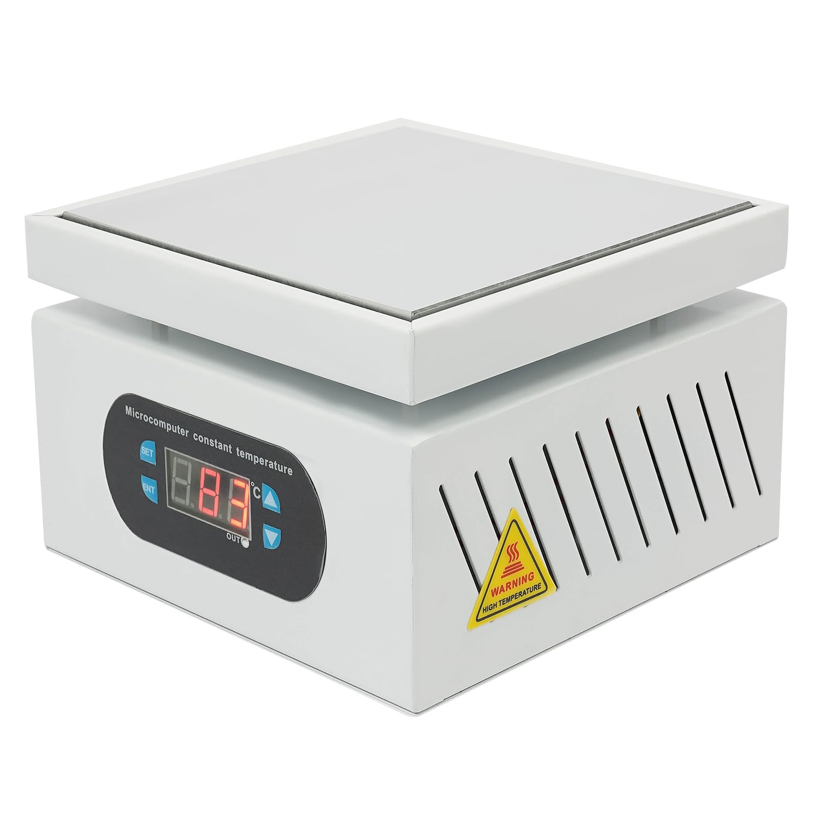 LED Mikrocomputer Elektrische Heizplatte 150X150mm PCB Vorwärmer Preheating Station für Lötstation Schweißer Schweißer Heizplatte SMD Rework Heater Laborplatte AC 220-250V