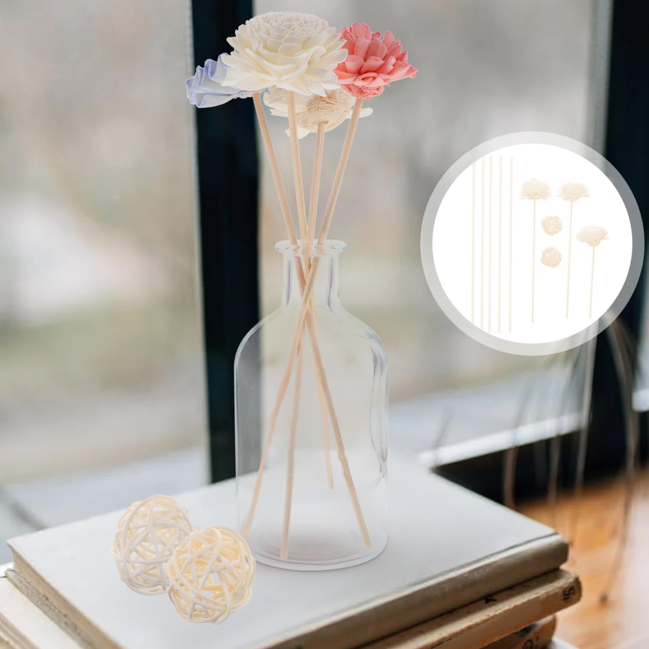 Alipis Diffuser Sticks Für Ätherische Öle Selbstgemachte Diffusoren Raumdekoration Für Badezimmer Und Wohnräume