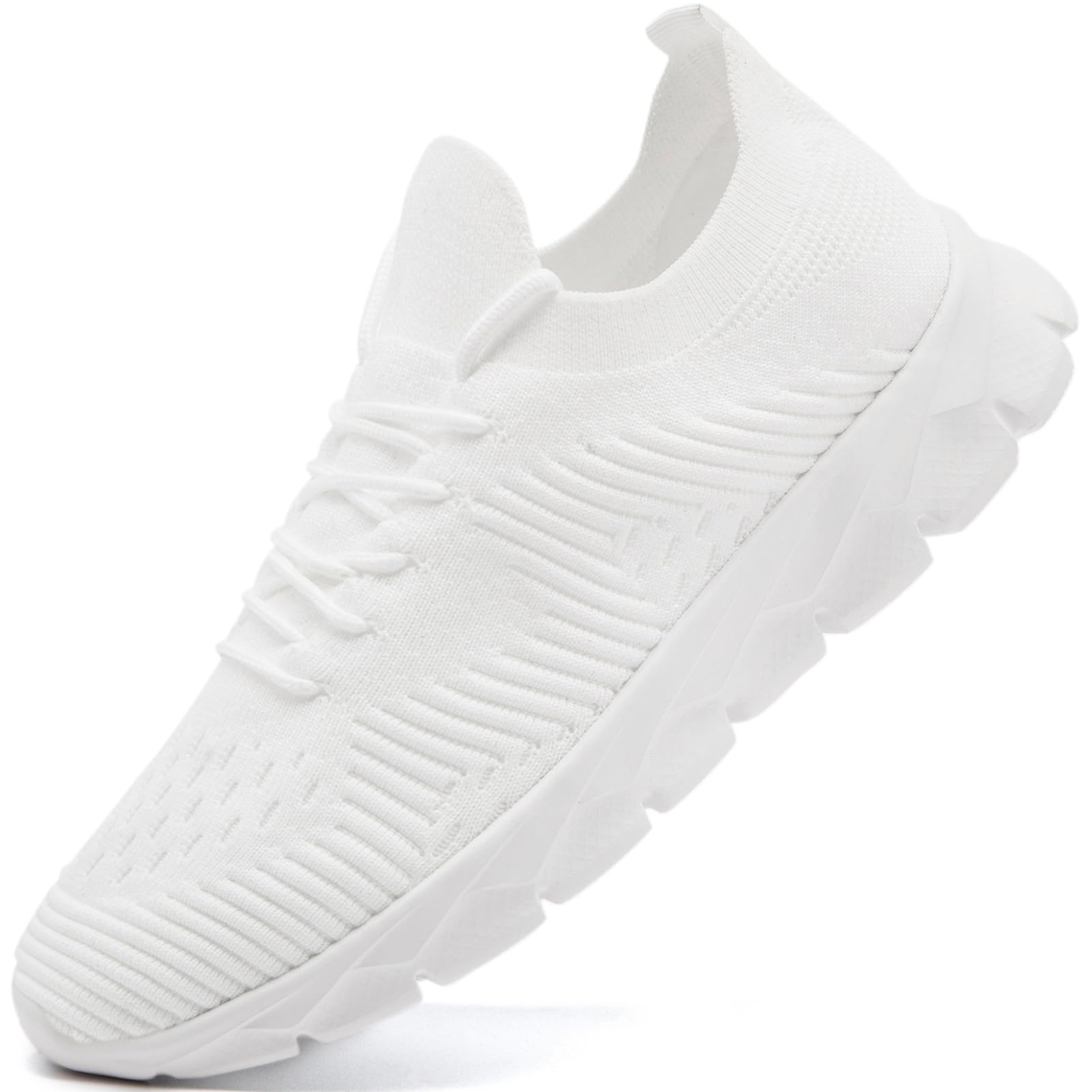 Mens Running Shoes Fashion Sneakers Slip on Breathable Tennis Gym Sport Sneakers