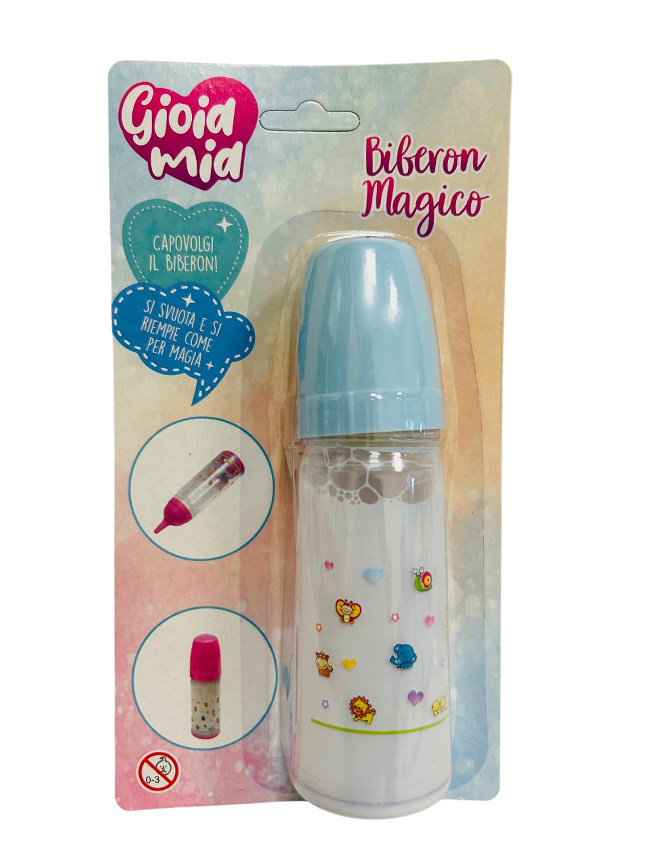 Biberon Magico per Bambole Biberon Latte Giocattolo Accessori per Bambole Mamme per Bambini Biberone Giocattolo con Latte Magico Bottiglie Poppatoio Tettarella per Bambolotti (a)