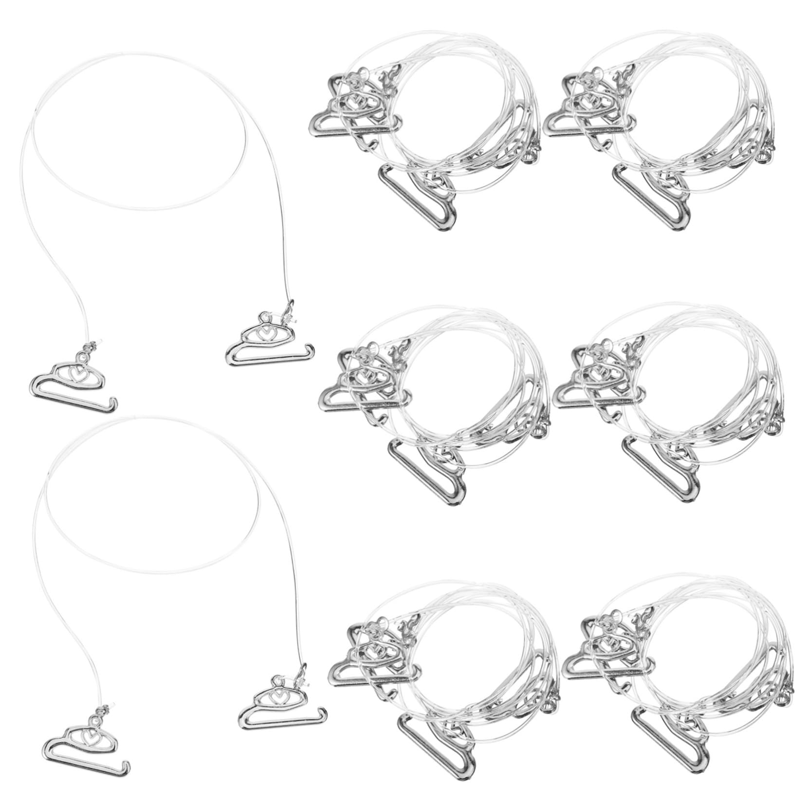80piezas Tirantes De Sujetador Transparentes y Ajustables Tirantes Para Mujeres Correas Antideslizantes Para Sujetadores y Vestidos Reemplazo Para