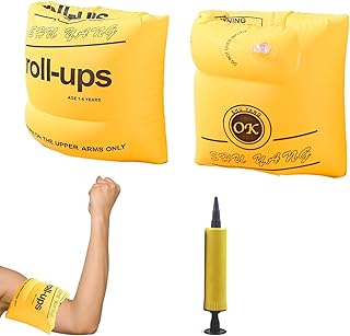 2Pcs Arm Bands, Water Wings Inflatable Armbands, Inflatable Armbands, Kids Swimming Arm Bands, Swimming Arm Bands Dual Airbag, Swimming Armbands, Kids Arm Bands for Swimming Pool Water Sports Party