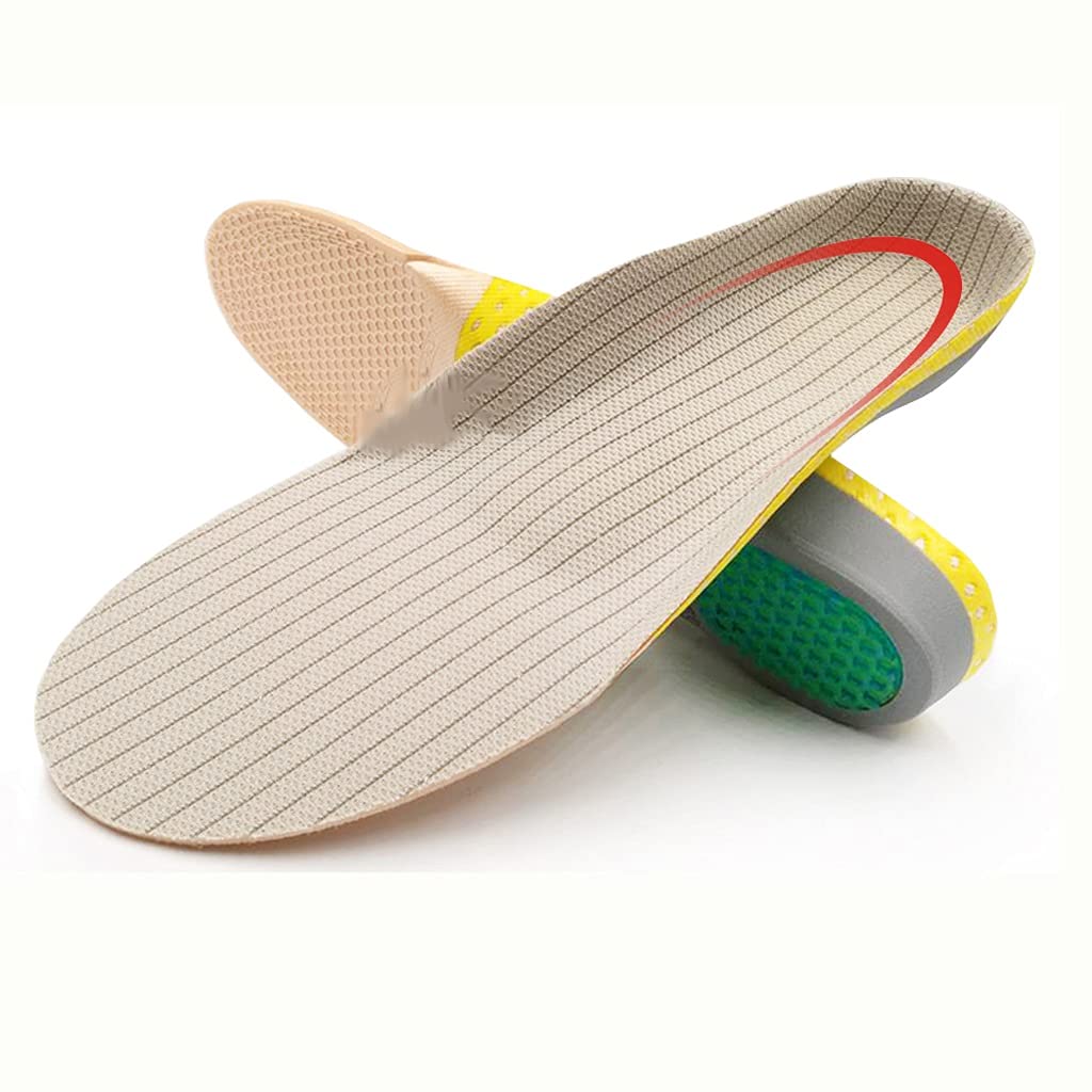 Unisex Sport Insoles for Shoes Sole Deodorant Shock Absorption Soft Insole Running Mesh Basketball Foot Pads Insert (Size : L EU 41-45)