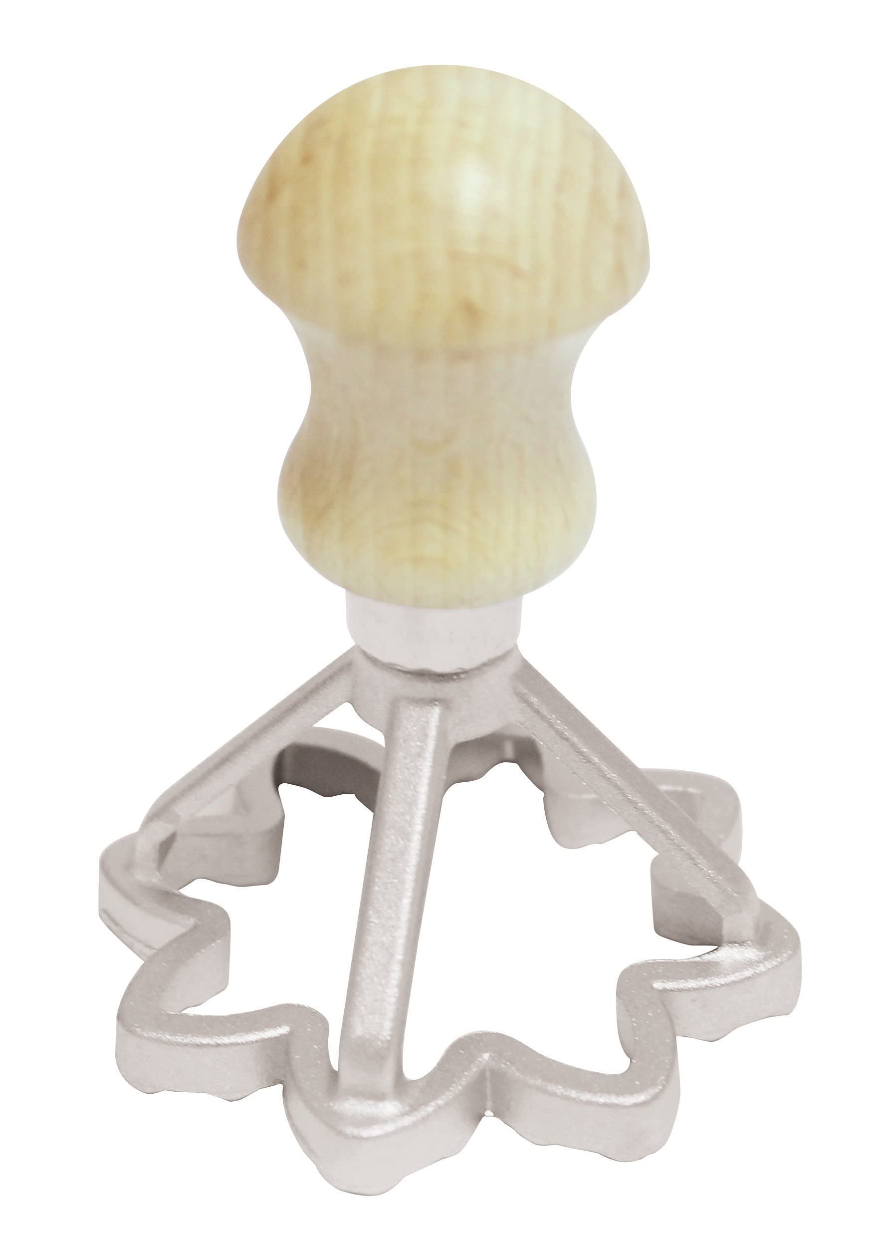 GlobalNiche® Paderno World Cuisine A4982221 Sunflower Ravioli Stamp, Gray