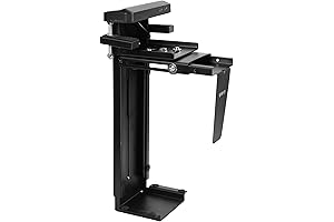 VIVO Adjustable Clamp-On Standing Desk Computer Mount