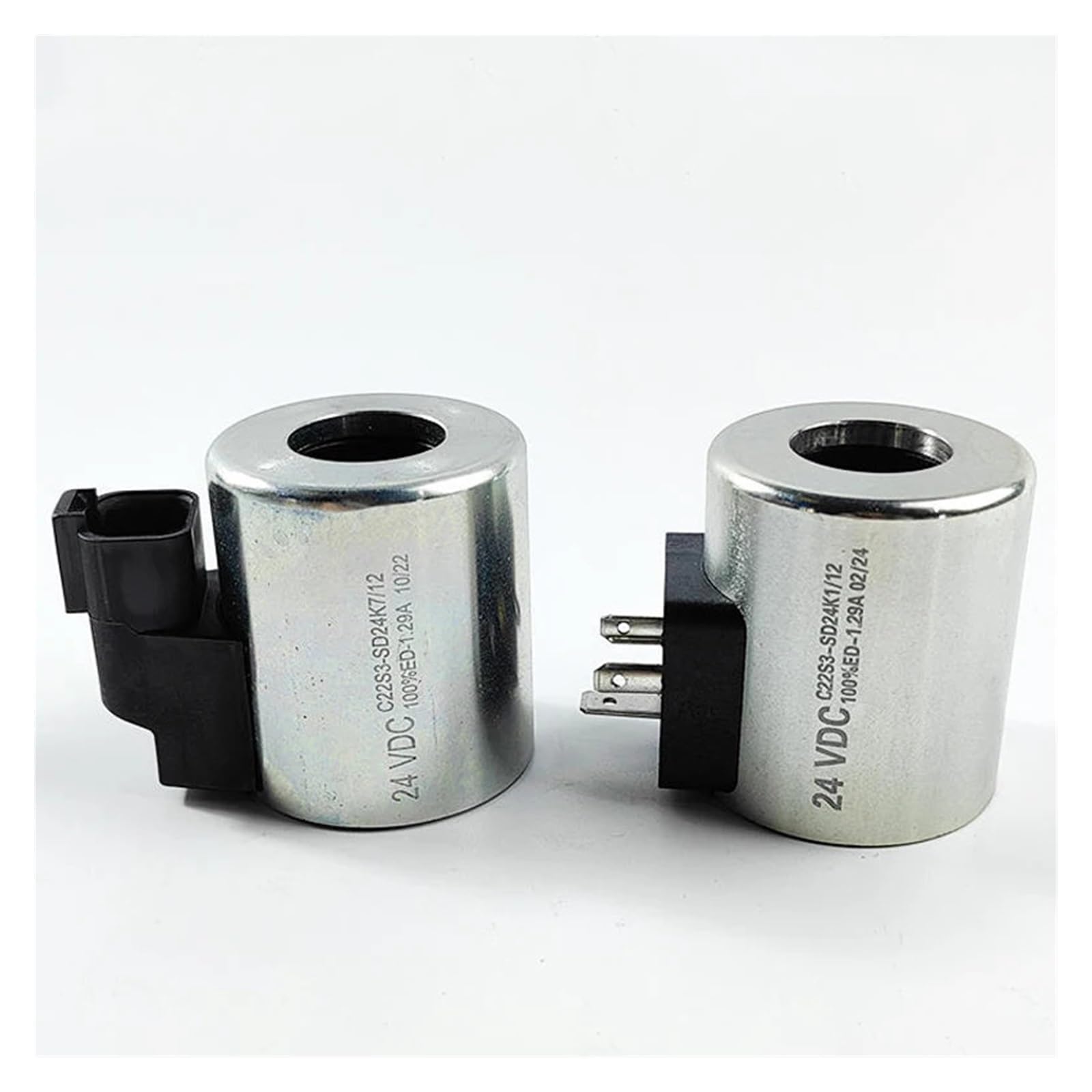1pcs Waterproof Solenoid Coil C22S3-SD24K1/12 C22S3-SD24K7/12 Inner Diameter 12mm Height 51mm DC24V(C22S3-SD24K7-12)