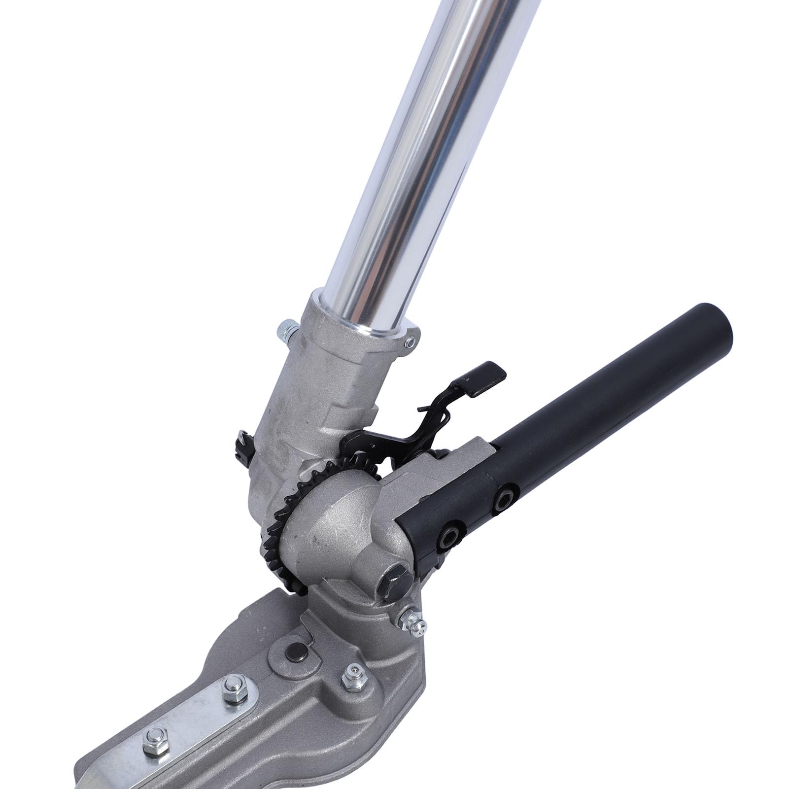 Cabezal de cortasetos, Accesorio de cortasetos Ajustable con Poste de extensión para Cortar césped y podar (26*ñame)