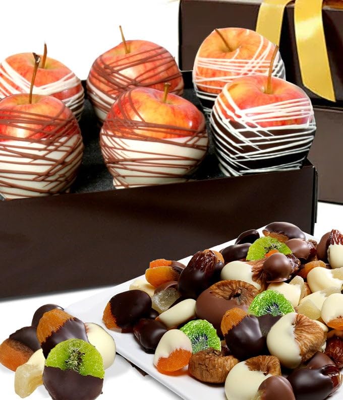 From You Flowers - Decadent Chocolate Covered Fruit Gift Tower for Mother's Day, Birthday, Anniversary, Get Well or Celebration